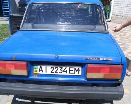 Синий ВАЗ 2107, объемом двигателя 1.45 л и пробегом 267 тыс. км за 800 $, фото 6 на Automoto.ua