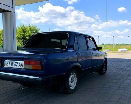 ВАЗ 2107 2004 в Золотоноше на Automoto.ua Синий ВАЗ 2107, объемом двигателя 1.5 л и пробегом 111 тыс. км за 600 $, фото 3 на Automoto.ua