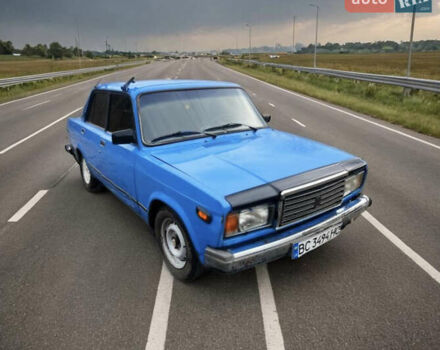 Синий ВАЗ 2107, объемом двигателя 1.5 л и пробегом 250 тыс. км за 520 $, фото 5 на Automoto.ua
