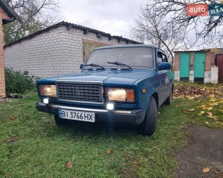 ВАЗ 2107 2004 в Онуфриевке на Automoto.ua Синий ВАЗ 2107, объемом двигателя 1.45 л и пробегом 270 тыс. км за 1400 $, фото 10 на Automoto.ua