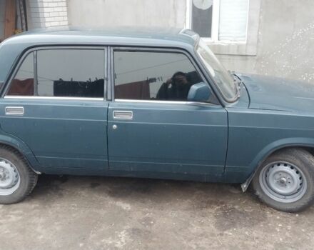 Синий ВАЗ 2107, объемом двигателя 1.5 л и пробегом 80 тыс. км за 1018 $, фото 1 на Automoto.ua