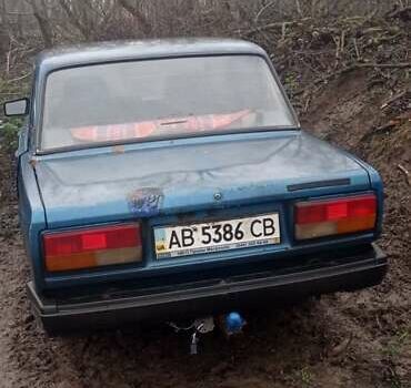 Синий ВАЗ 2107, объемом двигателя 1.45 л и пробегом 111 тыс. км за 450 $, фото 5 на Automoto.ua