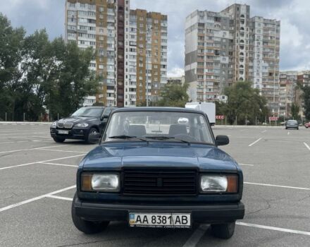 Синій ВАЗ 2107, об'ємом двигуна 1.5 л та пробігом 77 тис. км за 1013 $, фото 1 на Automoto.ua
