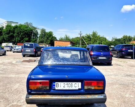 Синий ВАЗ 2107, объемом двигателя 1.5 л и пробегом 80 тыс. км за 1200 $, фото 2 на Automoto.ua