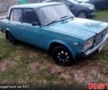Синий ВАЗ 2107, объемом двигателя 1.6 л и пробегом 254 тыс. км за 770 $, фото 1 на Automoto.ua