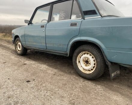 Синий ВАЗ 2107, объемом двигателя 1.6 л и пробегом 100 тыс. км за 800 $, фото 4 на Automoto.ua
