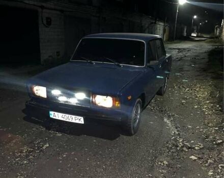 Синий ВАЗ 2107, объемом двигателя 1.5 л и пробегом 77 тыс. км за 1000 $, фото 5 на Automoto.ua