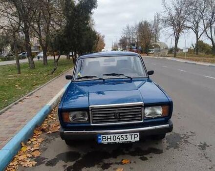 Синий ВАЗ 2107, объемом двигателя 1.45 л и пробегом 77 тыс. км за 2000 $, фото 2 на Automoto.ua