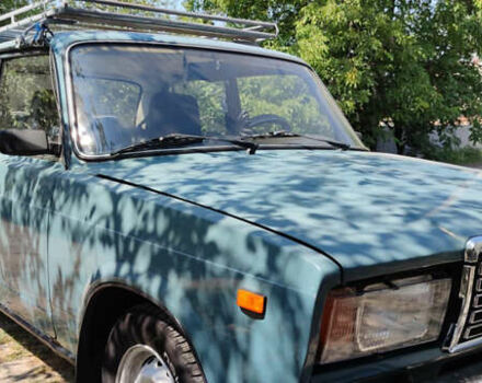 Синий ВАЗ 2107, объемом двигателя 1.57 л и пробегом 50 тыс. км за 1441 $, фото 2 на Automoto.ua