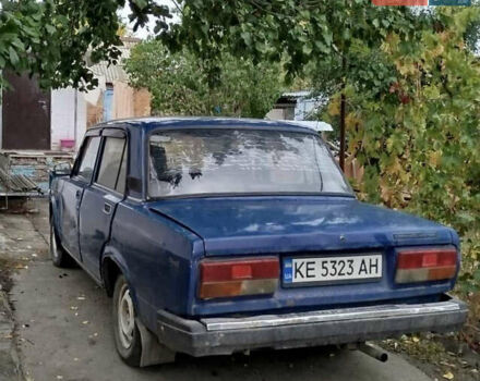 Синий ВАЗ 2107, объемом двигателя 1.45 л и пробегом 350 тыс. км за 1200 $, фото 1 на Automoto.ua