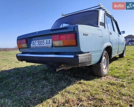 Синий ВАЗ 2107, объемом двигателя 1.5 л и пробегом 172 тыс. км за 600 $, фото 5 на Automoto.ua