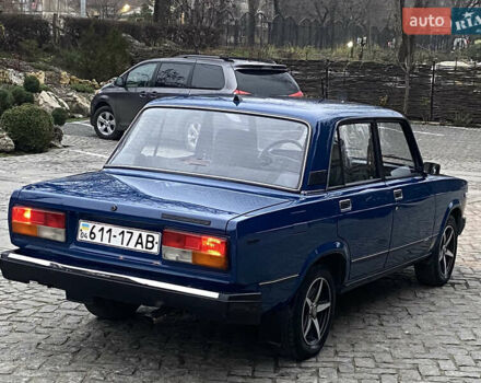 Синий ВАЗ 2107, объемом двигателя 0 л и пробегом 160 тыс. км за 1550 $, фото 1 на Automoto.ua