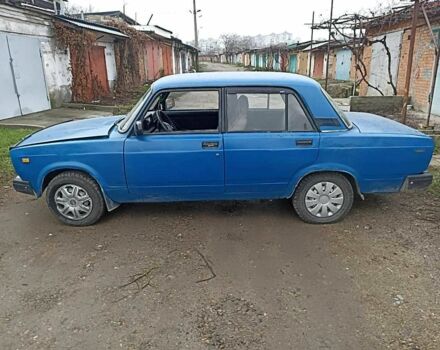 Синий ВАЗ 2107, объемом двигателя 1.5 л и пробегом 100 тыс. км за 544 $, фото 4 на Automoto.ua