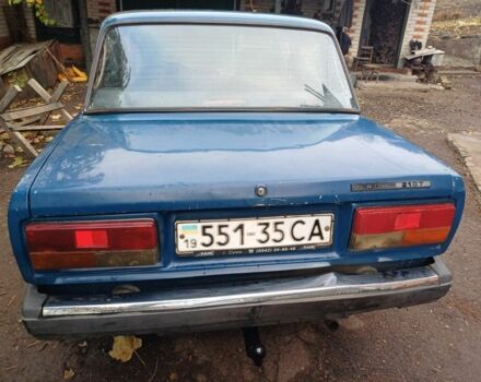 Синий ВАЗ 2107, объемом двигателя 0 л и пробегом 124 тыс. км за 650 $, фото 2 на Automoto.ua