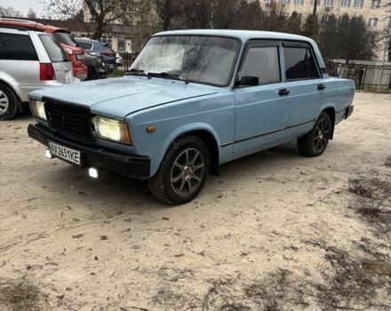 Синий ВАЗ 2107, объемом двигателя 1.5 л и пробегом 250 тыс. км за 1100 $, фото 4 на Automoto.ua