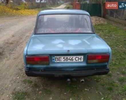 Синий ВАЗ 2107, объемом двигателя 1.45 л и пробегом 76 тыс. км за 500 $, фото 4 на Automoto.ua