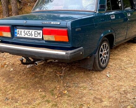 Синий ВАЗ 2107, объемом двигателя 1.5 л и пробегом 42 тыс. км за 1300 $, фото 1 на Automoto.ua