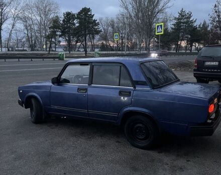 Синий ВАЗ 2107, объемом двигателя 1.5 л и пробегом 160 тыс. км за 947 $, фото 5 на Automoto.ua