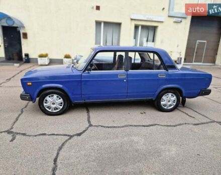 Синий ВАЗ 2107, объемом двигателя 1.5 л и пробегом 62 тыс. км за 1700 $, фото 4 на Automoto.ua