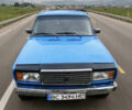 Синий ВАЗ 2107, объемом двигателя 1.5 л и пробегом 250 тыс. км за 520 $, фото 3 на Automoto.ua