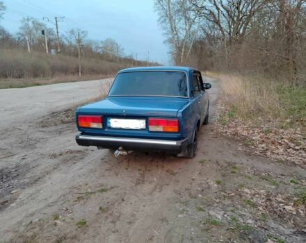 Синий ВАЗ 2107, объемом двигателя 1.5 л и пробегом 97 тыс. км за 2000 $, фото 1 на Automoto.ua