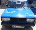 Синий ВАЗ 2107, объемом двигателя 1.45 л и пробегом 267 тыс. км за 800 $, фото 1 на Automoto.ua