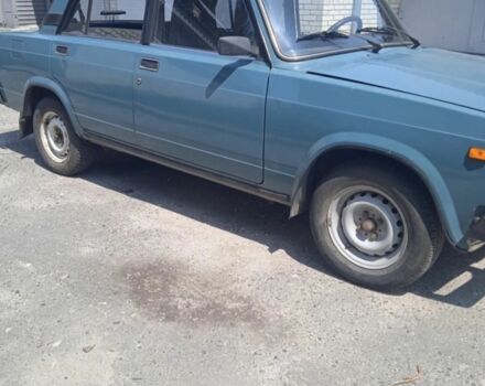 Синій ВАЗ 2107, об'ємом двигуна 1.5 л та пробігом 75 тис. км за 650 $, фото 1 на Automoto.ua