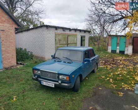 ВАЗ 2107 2004 в Онуфриевке на Automoto.ua Синий ВАЗ 2107, объемом двигателя 1.45 л и пробегом 270 тыс. км за 1400 $, фото 13 на Automoto.ua