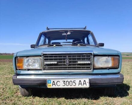 Синий ВАЗ 2107, объемом двигателя 1.5 л и пробегом 172 тыс. км за 600 $, фото 2 на Automoto.ua