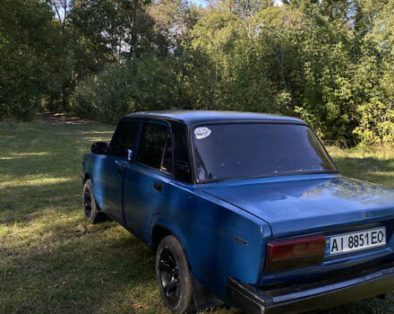 Синий ВАЗ 2107, объемом двигателя 1.57 л и пробегом 81 тыс. км за 900 $, фото 2 на Automoto.ua