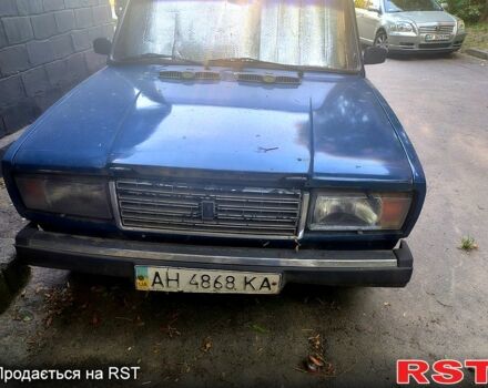 ВАЗ 2107 2004 у Кам'янське (Дніпродзержинськ) на Automoto.ua Синій ВАЗ 2107, об'ємом двигуна 1.5 л та пробігом 176 тис. км за 620 $, фото 2 на Automoto.ua