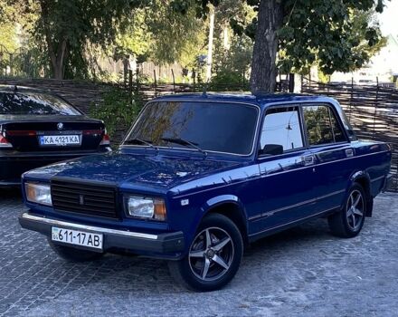 Синий ВАЗ 2107, объемом двигателя 1.5 л и пробегом 160 тыс. км за 1800 $, фото 1 на Automoto.ua