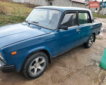 Синий ВАЗ 2107, объемом двигателя 1.45 л и пробегом 150 тыс. км за 950 $, фото 3 на Automoto.ua