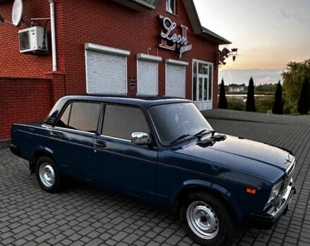 Синій ВАЗ 2107, об'ємом двигуна 1.5 л та пробігом 137 тис. км за 1349 $, фото 1 на Automoto.ua
