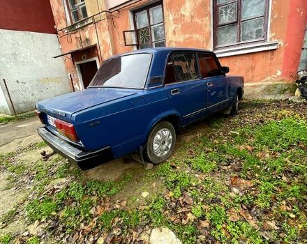 Синий ВАЗ 2107, объемом двигателя 1.5 л и пробегом 100 тыс. км за 650 $, фото 1 на Automoto.ua