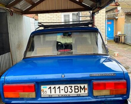 Синий ВАЗ 2107, объемом двигателя 1.5 л и пробегом 45 тыс. км за 900 $, фото 11 на Automoto.ua