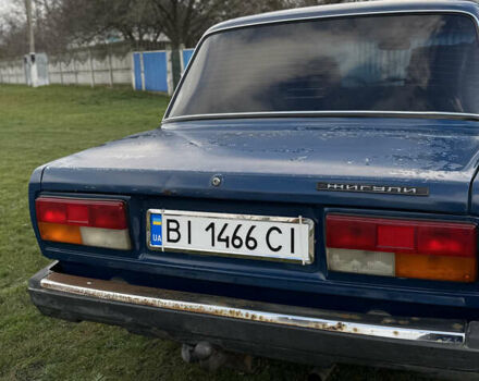 Синій ВАЗ 2107, об'ємом двигуна 1.5 л та пробігом 196 тис. км за 1400 $, фото 1 на Automoto.ua