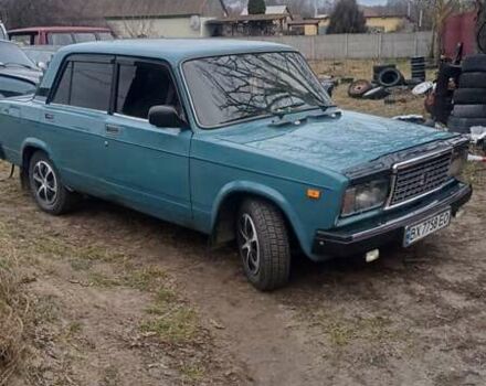 Синий ВАЗ 2107, объемом двигателя 1.45 л и пробегом 120 тыс. км за 1150 $, фото 2 на Automoto.ua