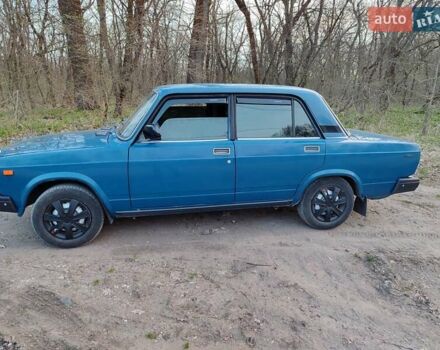 Синій ВАЗ 2107, об'ємом двигуна 1.5 л та пробігом 143 тис. км за 1700 $, фото 3 на Automoto.ua