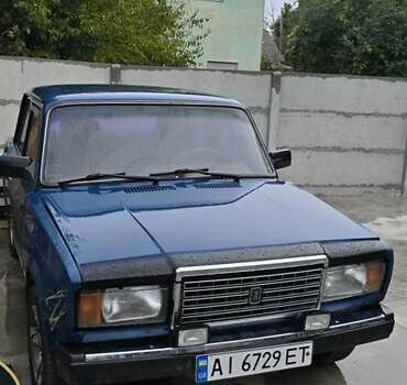 ВАЗ 2107 2004 в Фастове на Automoto.ua Синий ВАЗ 2107, объемом двигателя 1.5 л и пробегом 96 тыс. км за 1500 $, фото 2 на Automoto.ua