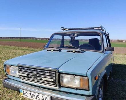 Синий ВАЗ 2107, объемом двигателя 1.5 л и пробегом 172 тыс. км за 600 $, фото 13 на Automoto.ua