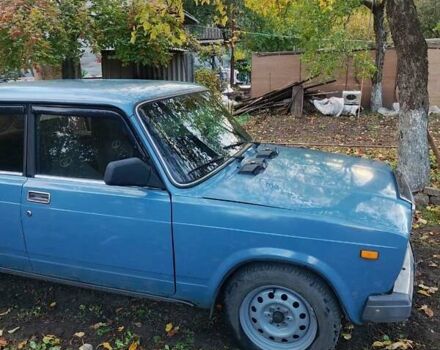 Синий ВАЗ 2107, объемом двигателя 1.45 л и пробегом 66 тыс. км за 1450 $, фото 4 на Automoto.ua