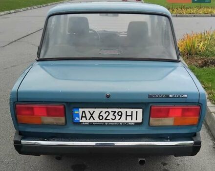 Синій ВАЗ 2107, об'ємом двигуна 1.45 л та пробігом 135 тис. км за 1666 $, фото 7 на Automoto.ua