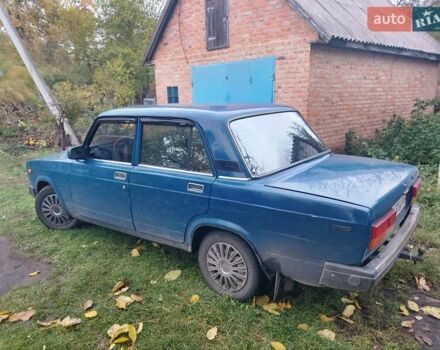 ВАЗ 2107 2004 в Онуфриевке на Automoto.ua Синий ВАЗ 2107, объемом двигателя 1.45 л и пробегом 270 тыс. км за 1400 $, фото 6 на Automoto.ua