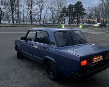 Синий ВАЗ 2107, объемом двигателя 1.5 л и пробегом 160 тыс. км за 947 $, фото 4 на Automoto.ua