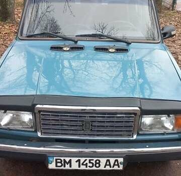 Синий ВАЗ 2107, объемом двигателя 1.5 л и пробегом 51 тыс. км за 1100 $, фото 5 на Automoto.ua
