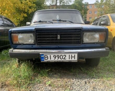 Синий ВАЗ 2107, объемом двигателя 1.5 л и пробегом 3 тыс. км за 1000 $, фото 5 на Automoto.ua