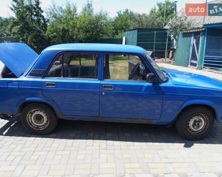 Синий ВАЗ 2107, объемом двигателя 1.45 л и пробегом 267 тыс. км за 800 $, фото 3 на Automoto.ua