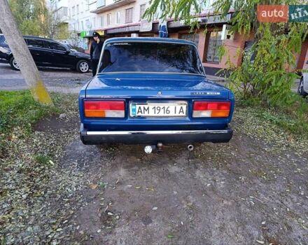 ВАЗ 2107 2004 у Бердичеве на Automoto.ua Синій ВАЗ 2107, об'ємом двигуна 1.5 л та пробігом 46 тис. км за 1900 $, фото 2 на Automoto.ua