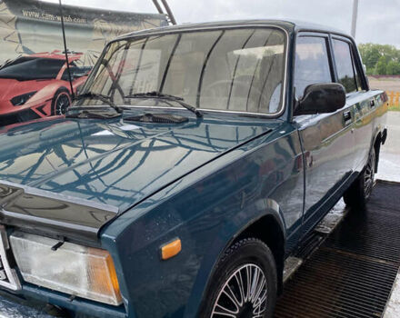 Синий ВАЗ 2107, объемом двигателя 1.45 л и пробегом 100 тыс. км за 1500 $, фото 1 на Automoto.ua